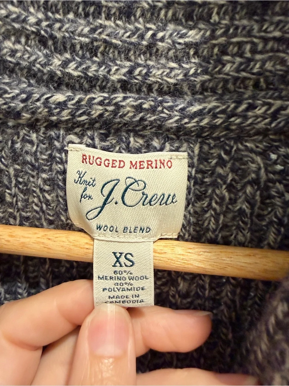 J. Crew sweater does